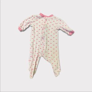 GEORGE | 3/$15 Baby Girl Heart Sleeper